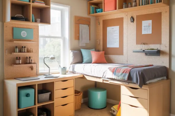 Dorm Room Organization Ideas