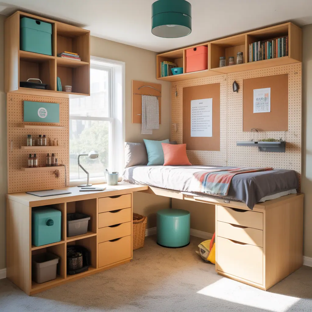 Dorm Room Organization Ideas
