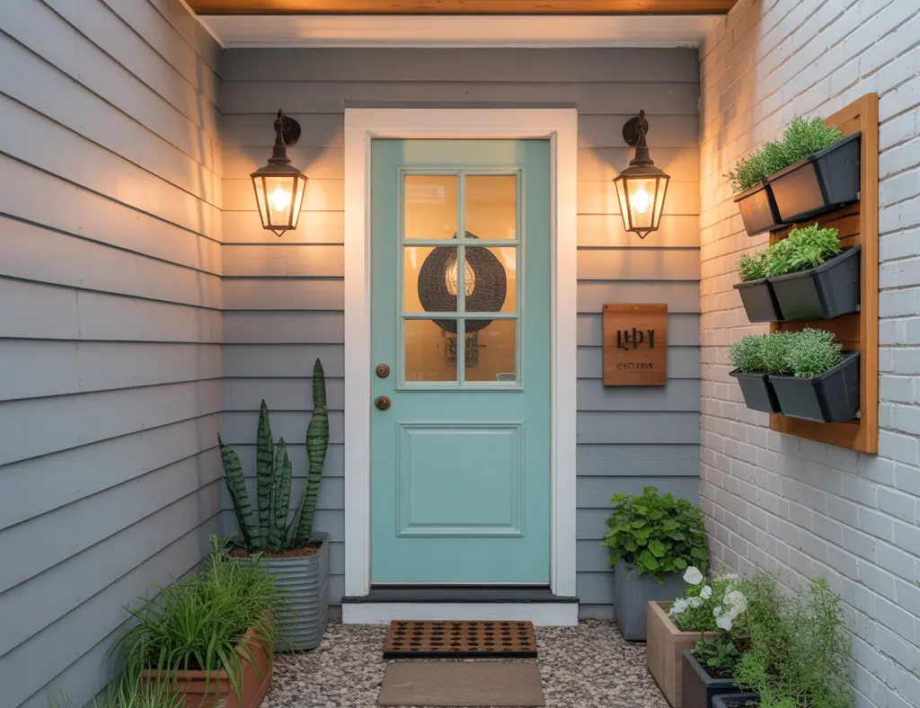 Exterior Small Front Entrance Ideas