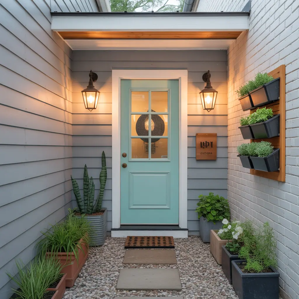 Exterior Small Front Entrance Ideas