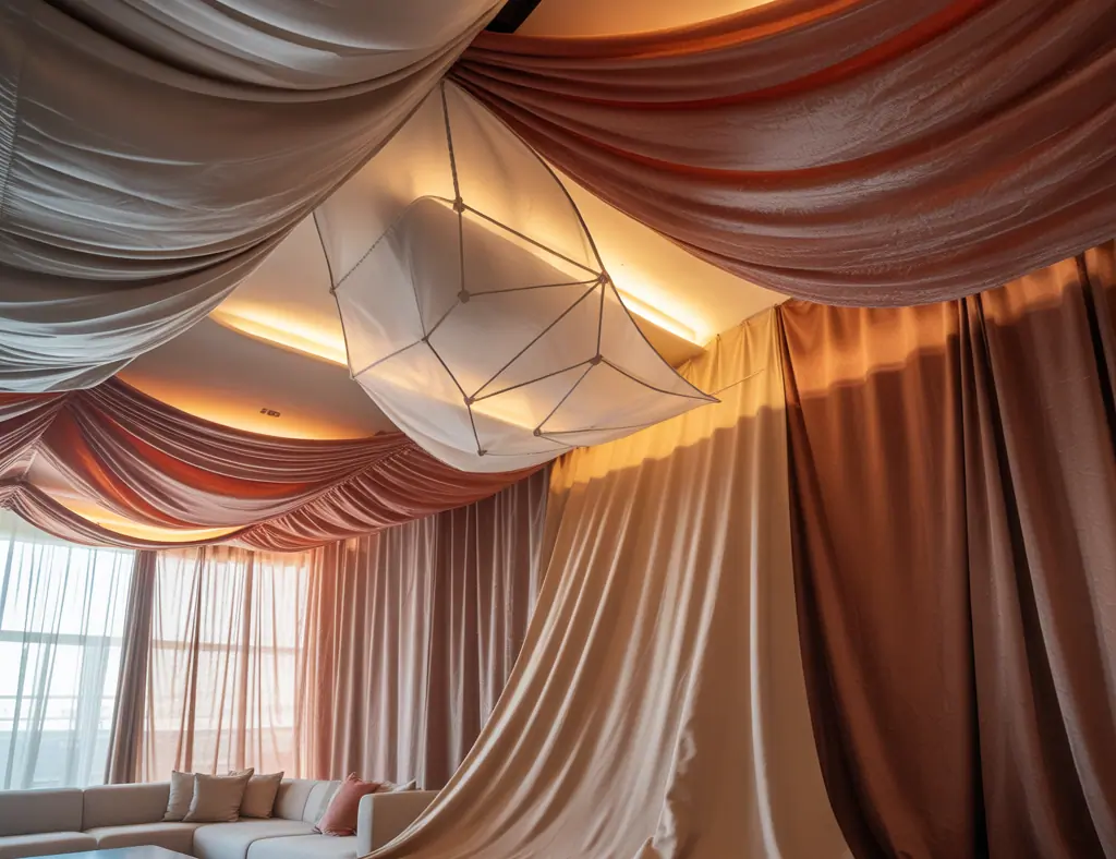 Fabric Ceiling Idea: Transform Your Room with Drapes, Panels & DIY Steps