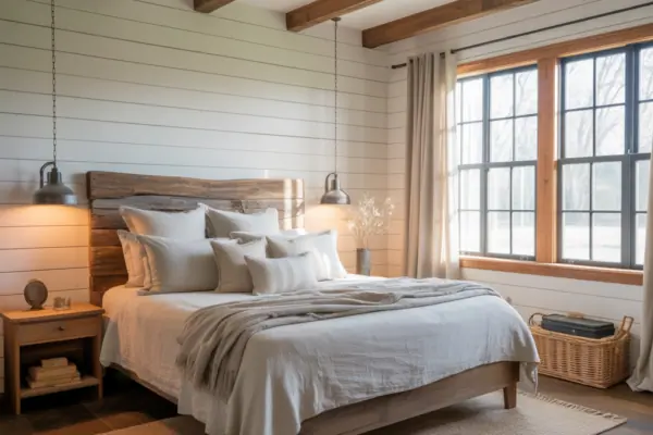 Farmhouse Bedroom Modern Ideas