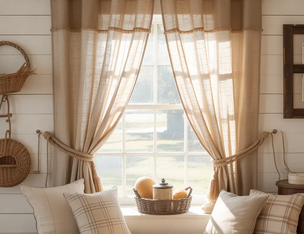 Farmhouse Curtains Ideas: Cozy, DIY-Friendly Window Treatments for Every Room