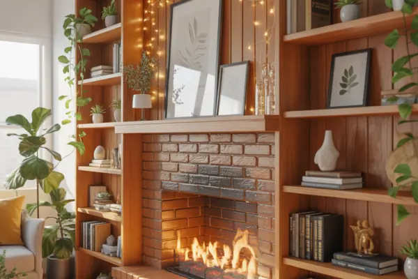 Fireplace with Shelves Ideas: Stylish Built-Ins, Floating Shelves & DIY Tips