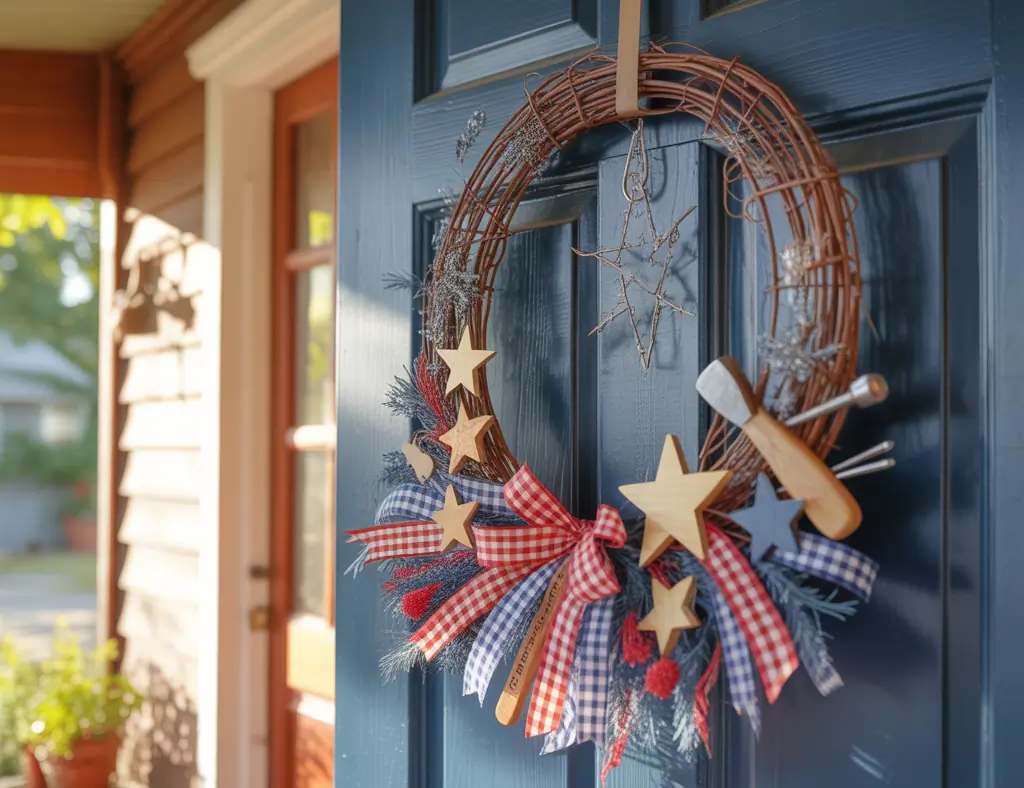 Front Door 4th Of July Wreath Ideas