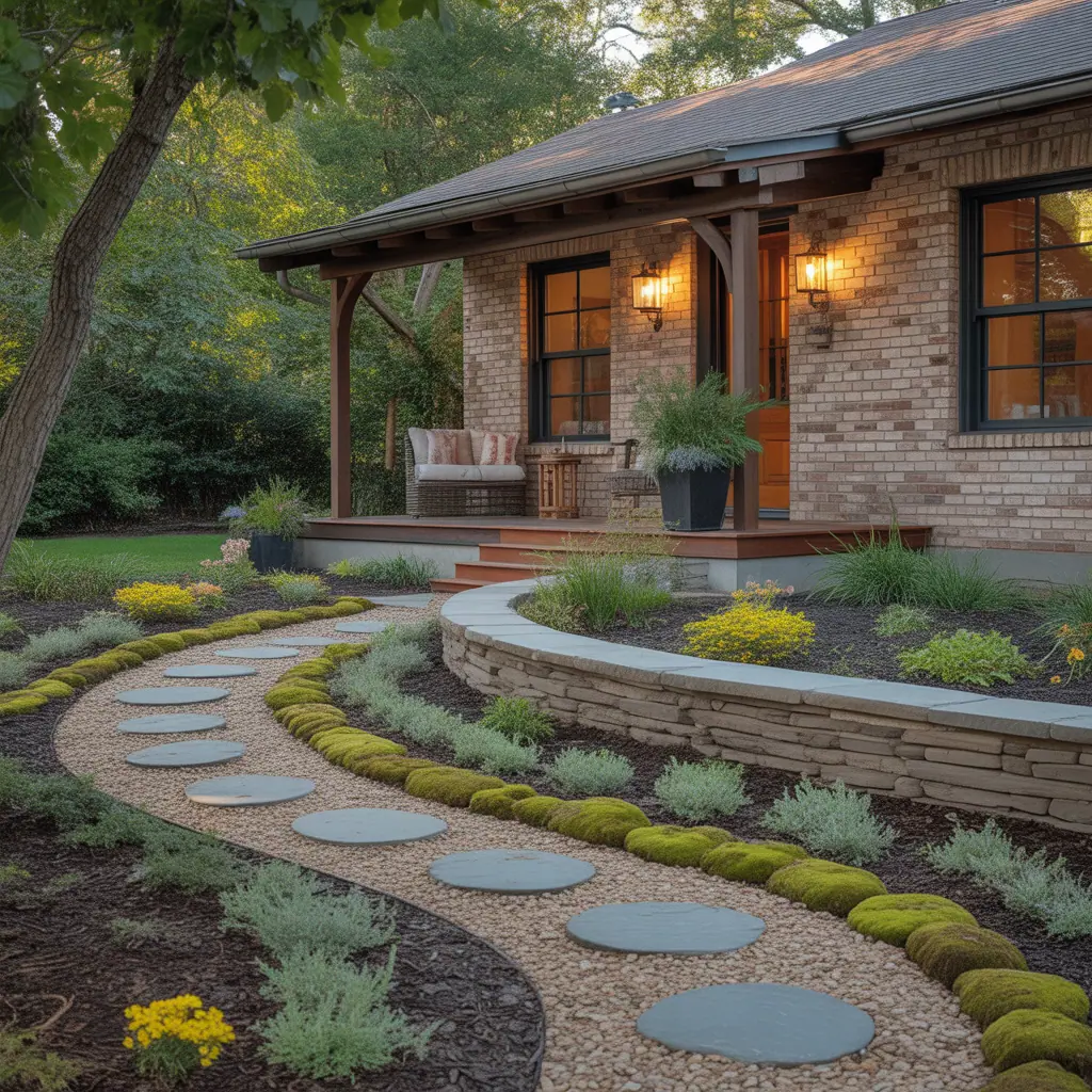 Front House Landscaping River Rock: Low-Maintenance, High-Impact Ideas