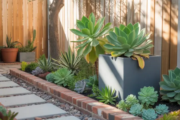 Transform Your Curb: Create a Stunning Front Yard Succulent Garden Outdoor — Easy DIY Ideas