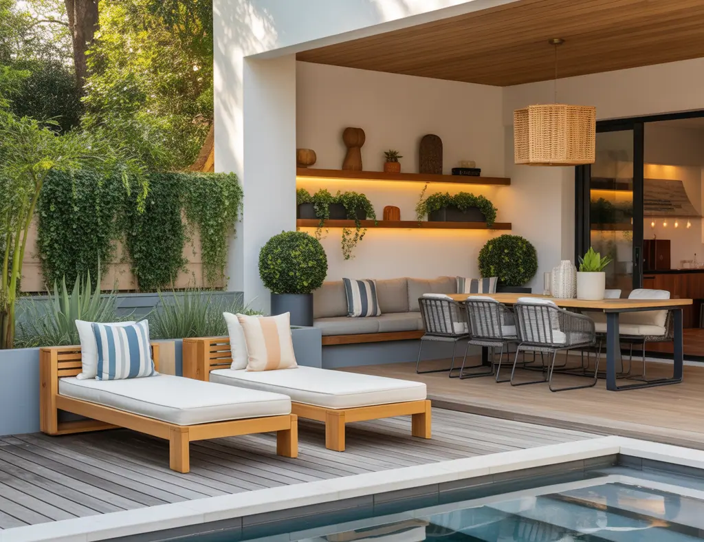 Furniture Layout For Pool Deck