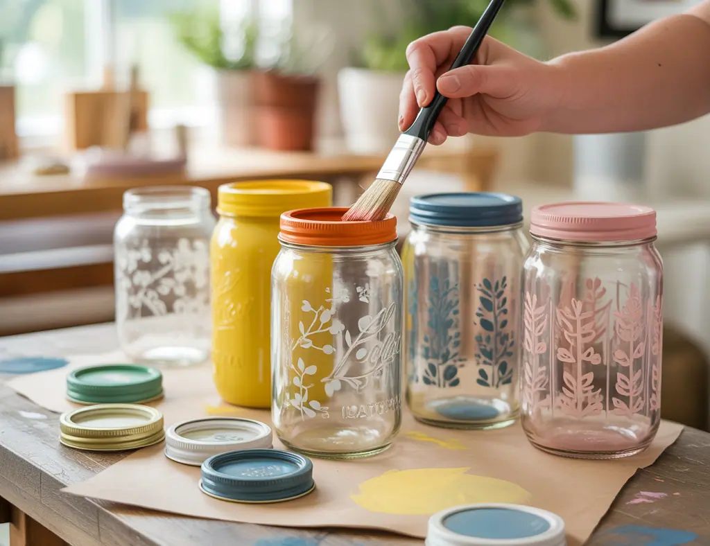 Glass Jar Painting Ideas How To: 7 Creative DIY Projects for Your Home