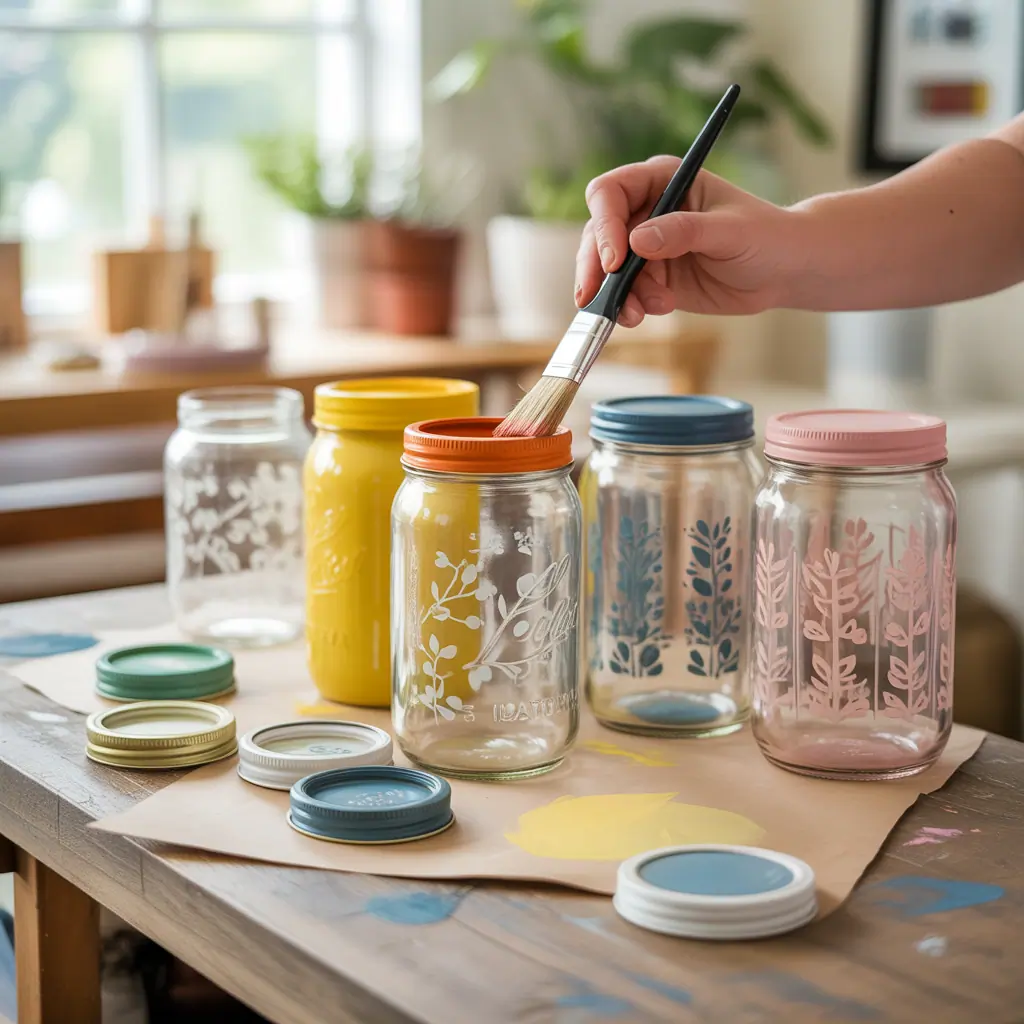 Glass Jar Painting Ideas How To: 7 Creative DIY Projects for Your Home