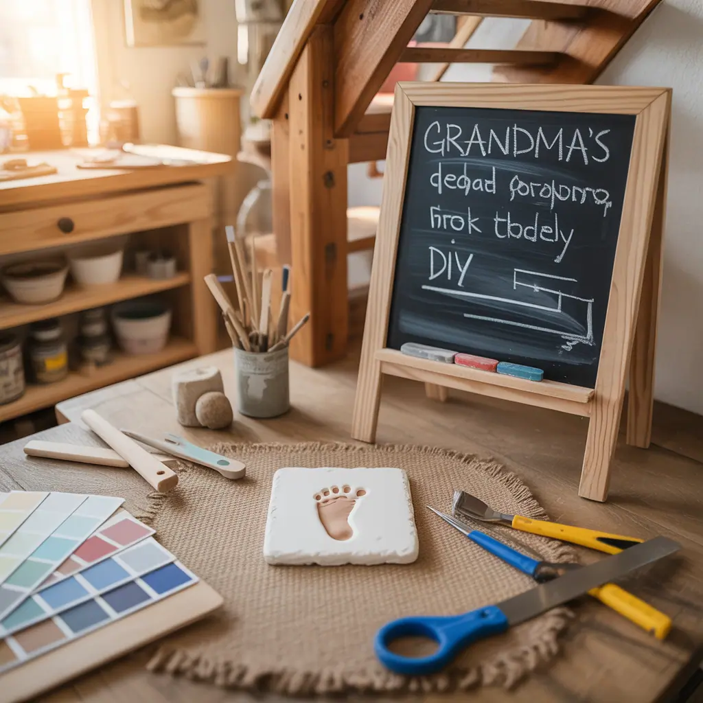 Grandma Ideas With Baby Footprint