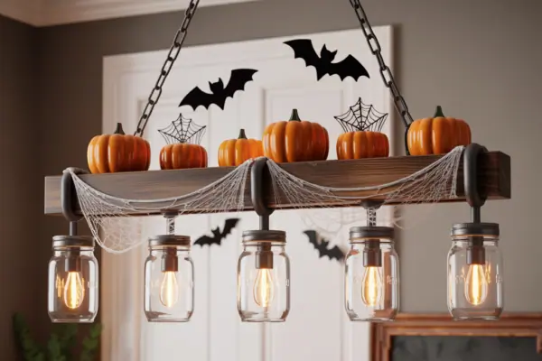 Halloween Chandelier Concept: DIY Spooky Lighting to Transform Your Home