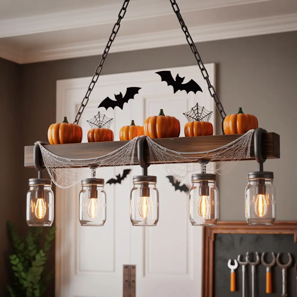 Halloween Chandelier Concept: DIY Spooky Lighting to Transform Your Home