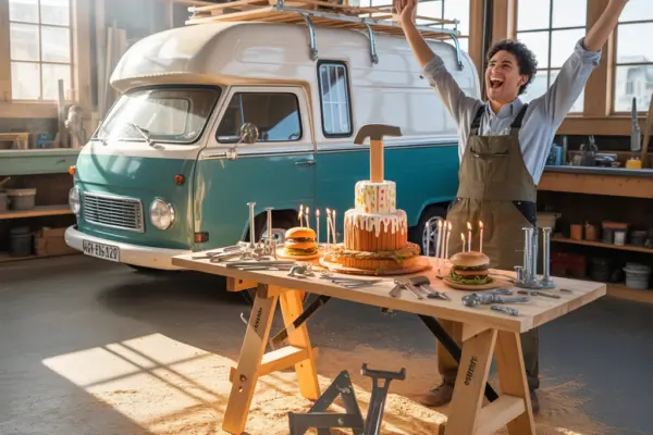 Happy One Camper Birthday Food