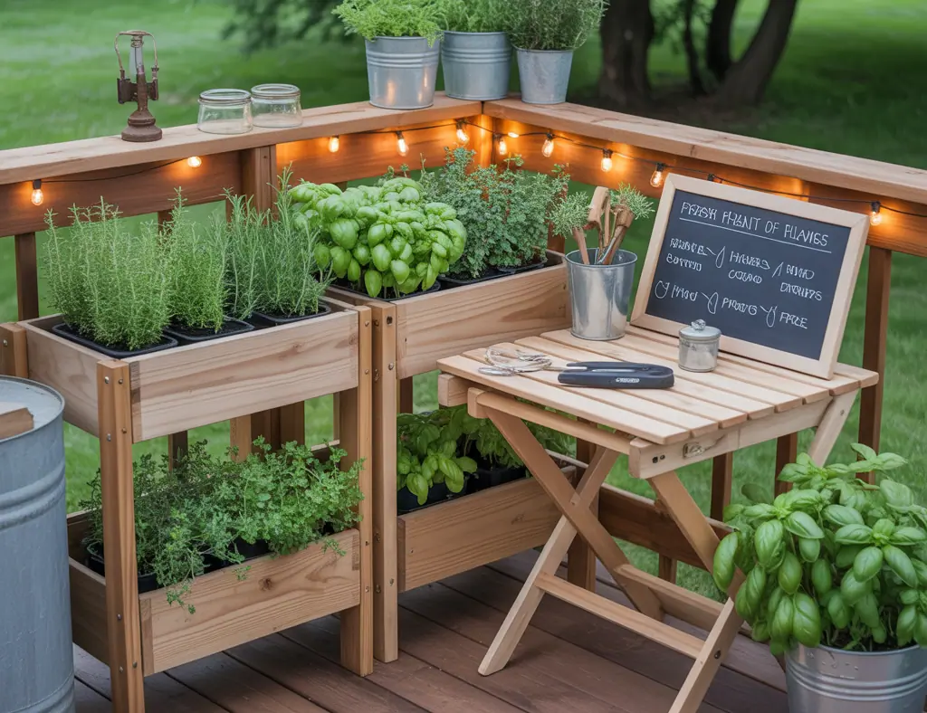 Herb Garden Ideas Deck: Small-Space DIY Plans for a Lush, Functional Deck Garden