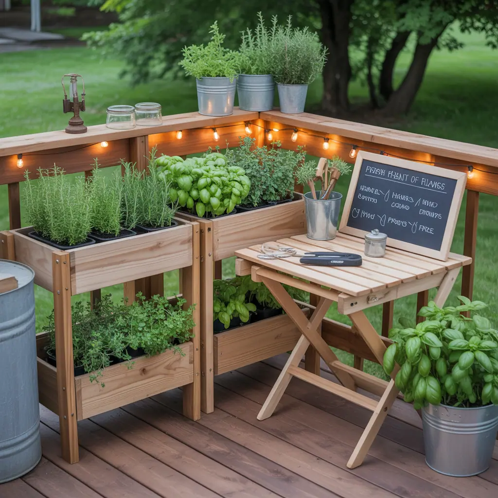 Herb Garden Ideas Deck: Small-Space DIY Plans for a Lush, Functional Deck Garden