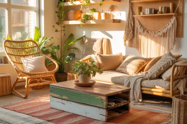 10 Inspiring ideas boho living room Makeovers: DIY Tips for a Cozy Bohemian Space