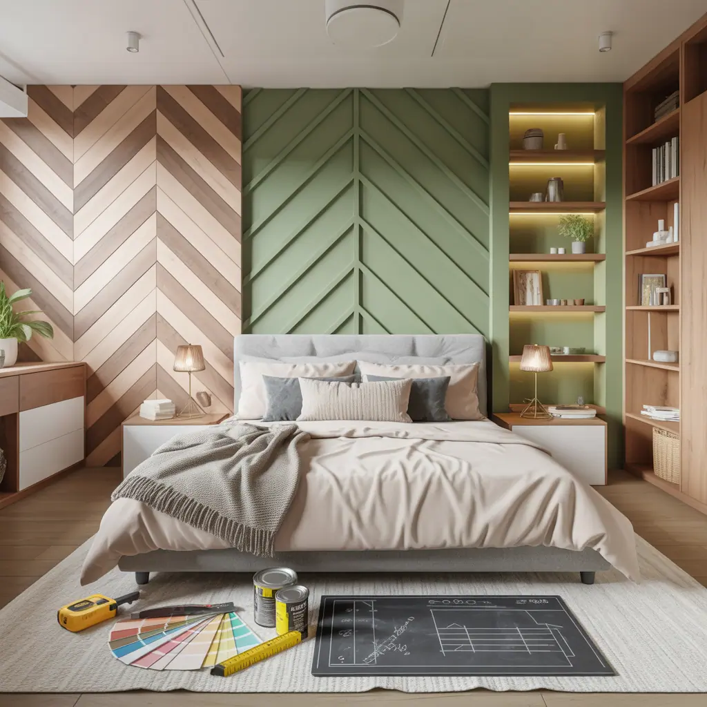 10 Creative Ideas for Bedroom Accent Wall — DIY Tips & Step-by-Step