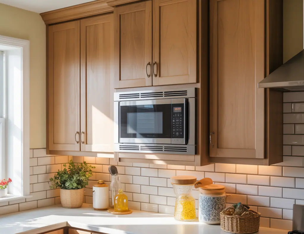 10 Creative Ideas for Built In Microwave Cabinet: Practical DIY & Design Tips