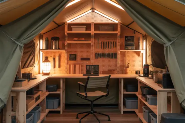 10 Brilliant Ideas for Camping Tent Interior: DIY Decorating & Organization Tips