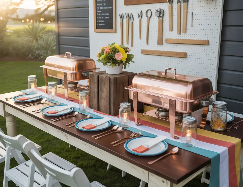 Ideas For Catering Table Setup