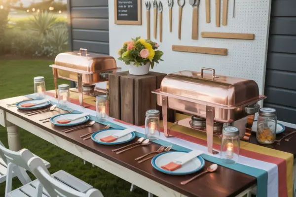 Ideas For Catering Table Setup