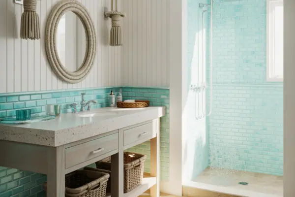 Ideas for Coastal Bathroom: Beachy Design & DIY Projects