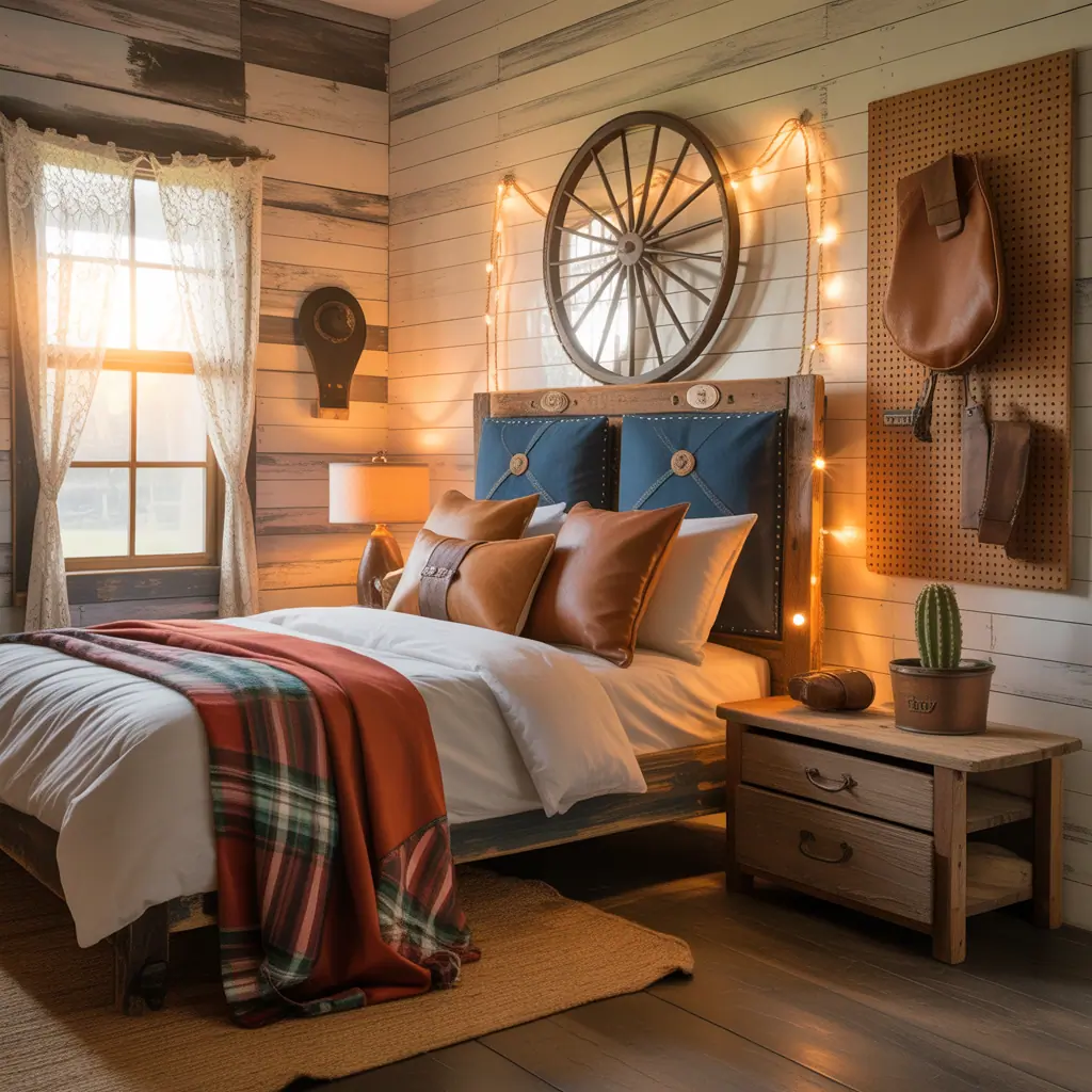 Ideas for Cowgirl Bedroom: Rustic, Feminine & DIY Design Inspiration