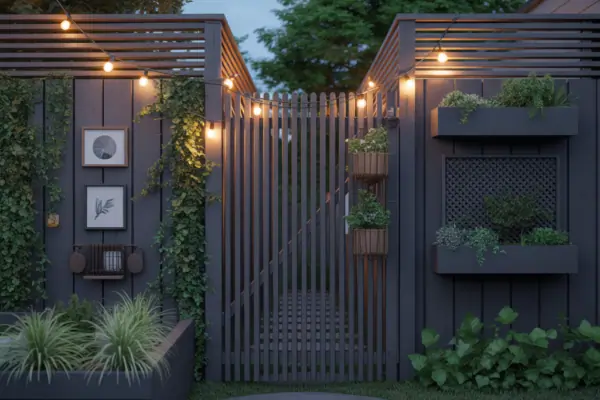 10 Fresh Ideas for Dark Grey Fence to Transform Your Yard