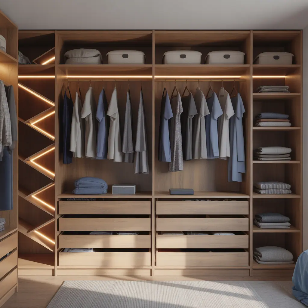 Ideas For Double Rod Closet