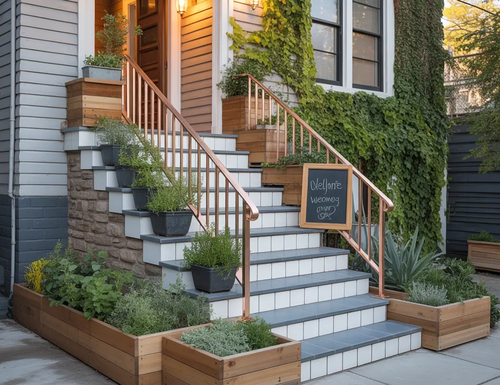 10 Creative Ideas for Front Steps That Boost Curb Appeal and Function