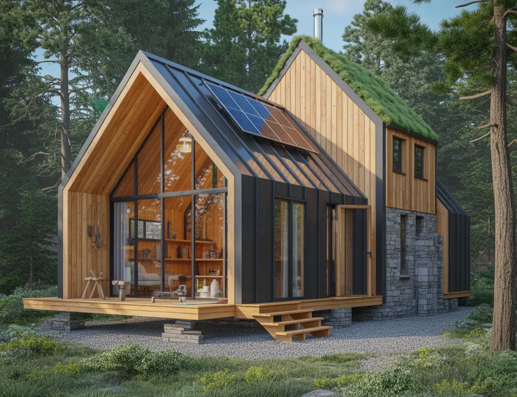 Ideas for Houses Woods: Rustic & Modern Wood Home Renovation Ideas