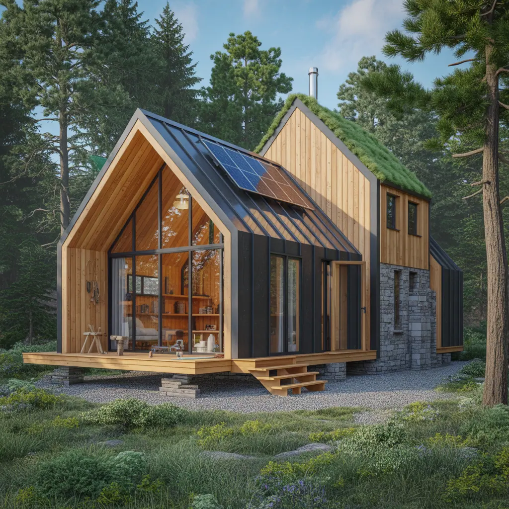 Ideas for Houses Woods: Rustic & Modern Wood Home Renovation Ideas