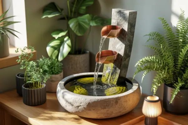 10 Fresh Ideas for Indoor Fountain: DIY Designs, Placement & Maintenance