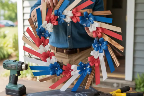 10 Inspiring Ideas for Memorial Day Wreath — DIY & Patriotic Door Decor