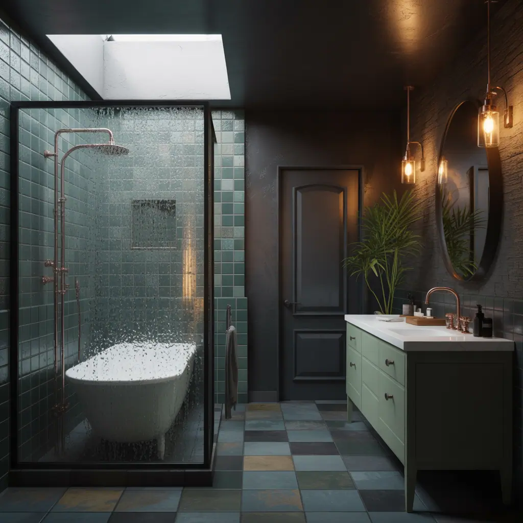 Ideas for Moody Bathroom: Transform Your Space Into a Dark, Spa-Like Retreat