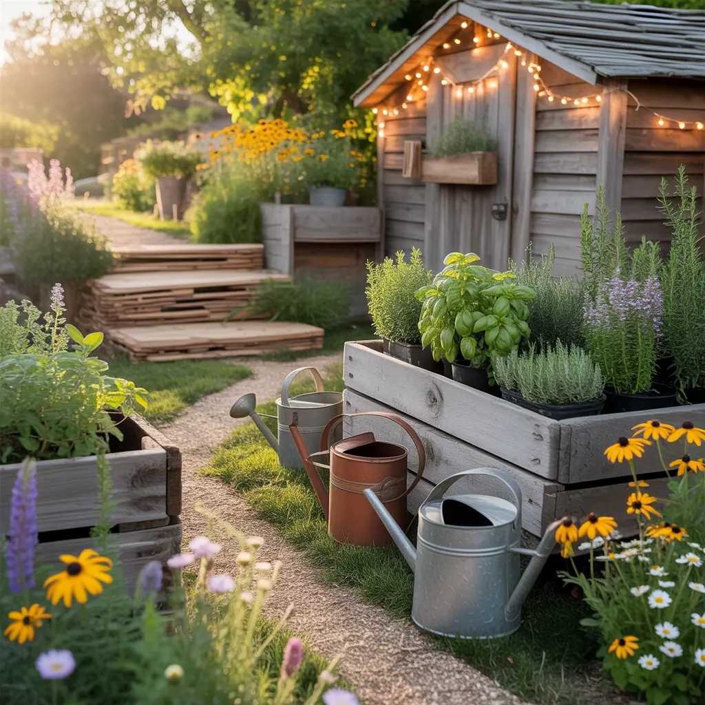 10 Inspiring Ideas for Rustic Gardens: DIY Projects & Design Tips