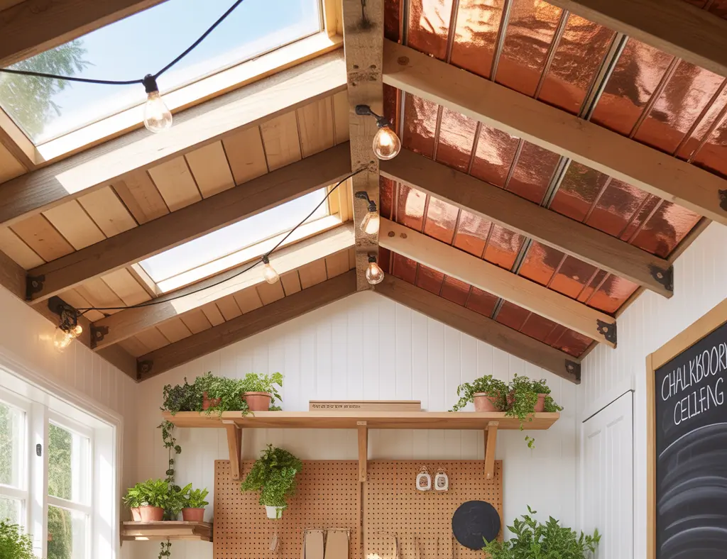 10 Creative Ideas for Shed Ceilings That Transform Your Space