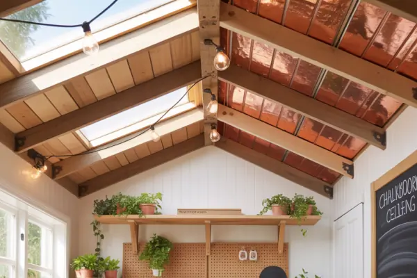 10 Creative Ideas for Shed Ceilings That Transform Your Space