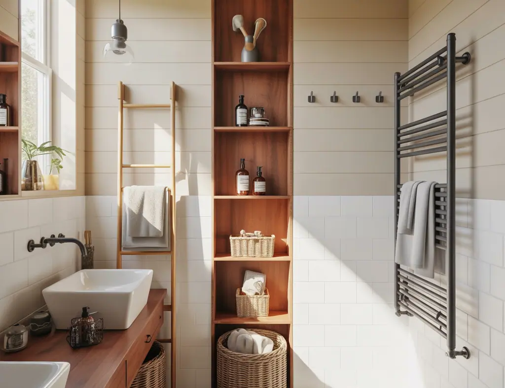 Ideas for Small Bathroom Towel Storage: Smart, Stylish & DIY-Friendly