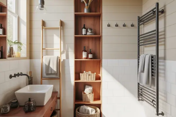 Ideas for Small Bathroom Towel Storage: Smart, Stylish & DIY-Friendly