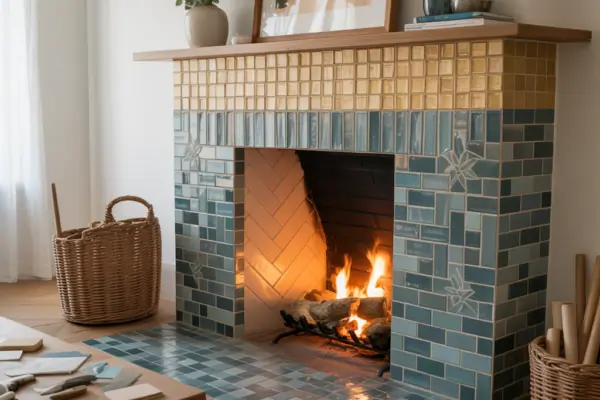 Ideas for Tiled Fireplaces: Stylish DIY Designs & Step-by-Step Makeovers