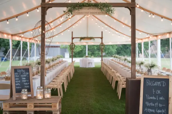 Ideas for Wedding Tent Decoration: DIY Tips, Lighting, and Stylish Designs