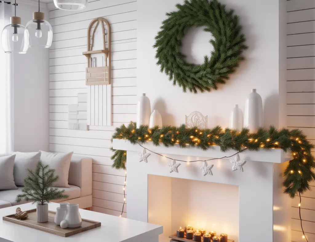 Ideas For White Christmas Decorations
