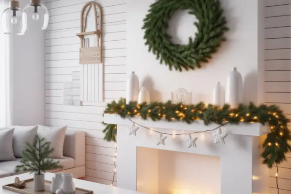 Ideas For White Christmas Decorations