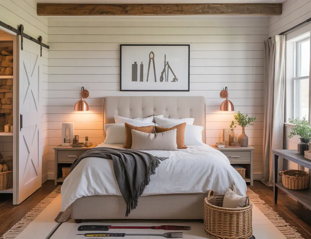Ideas Modern Farmhouse Master Bedrooms