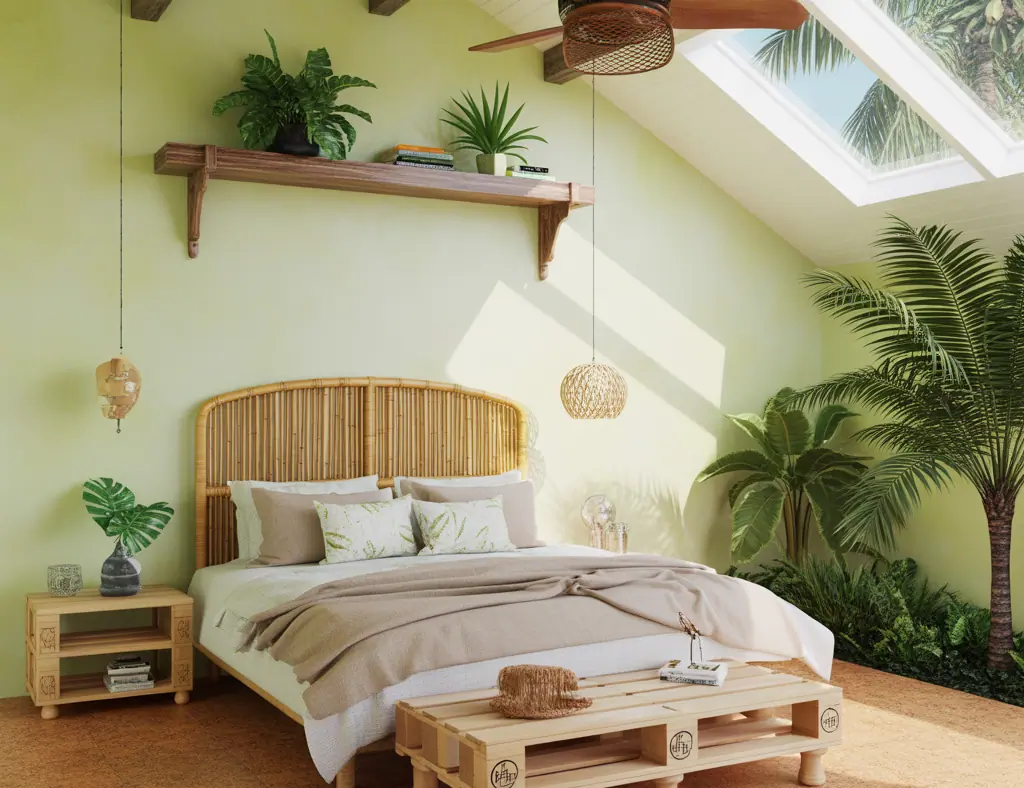 Ideas Tropical Bedroom