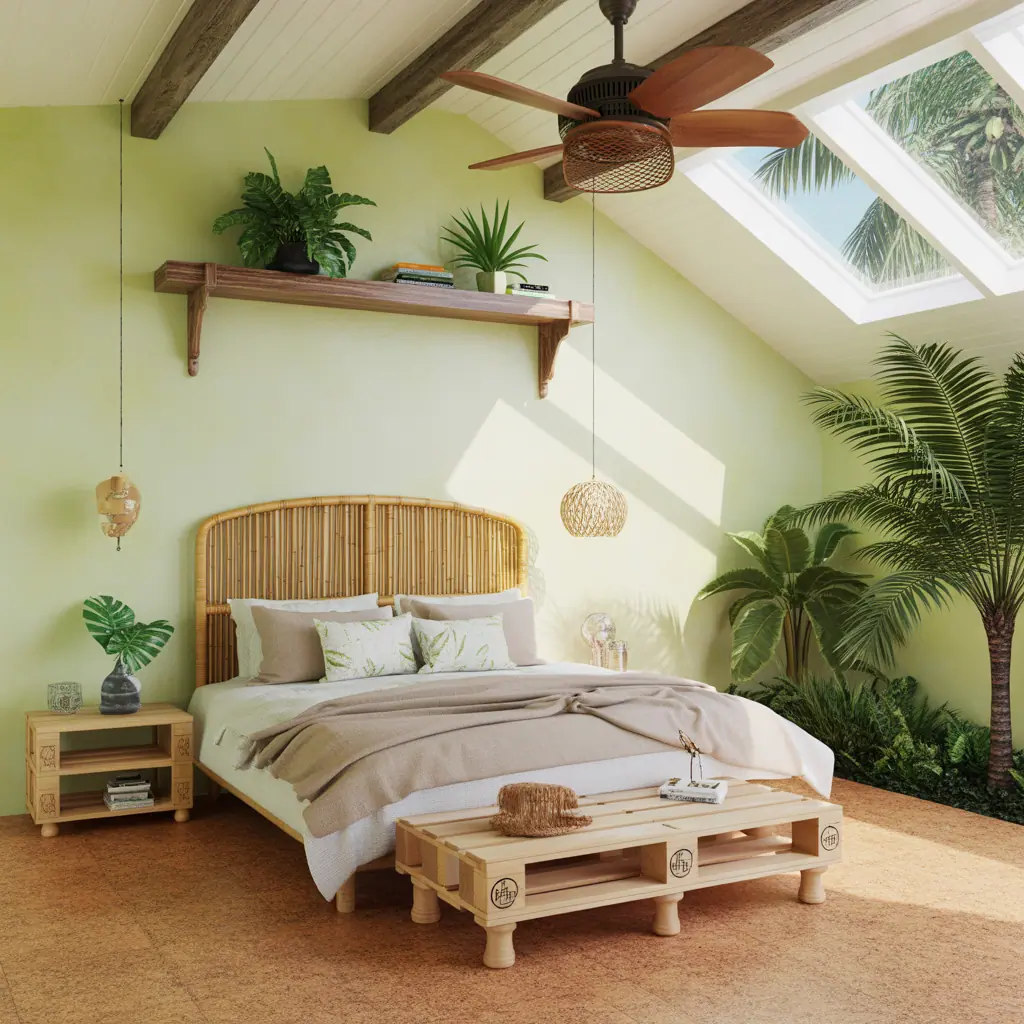 Ideas Tropical Bedroom