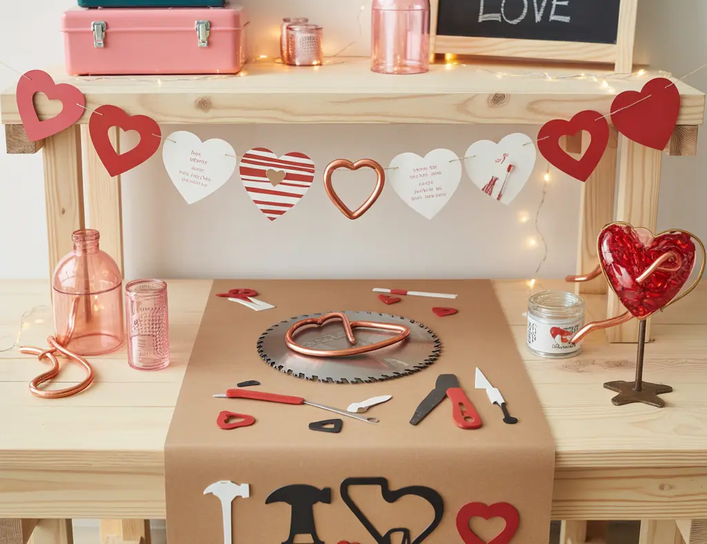 ideas valentines day party: DIY Home Upgrades & Party-Ready Styling