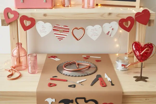 ideas valentines day party: DIY Home Upgrades & Party-Ready Styling
